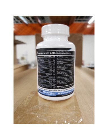 Multivitamina para Hombres Kaya Naturals - 60 Cápsulas Vegetales