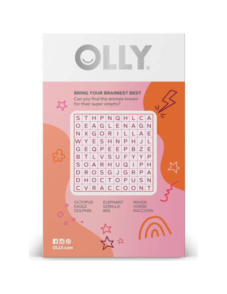 OLLY Focus Buddies Pops 25 Paletas Omega-3 B6 B12 Sabor Sandía OLLY Focus Buddies Pops 25 Paletas Omega-3 B6 B12 Sabor Sandía