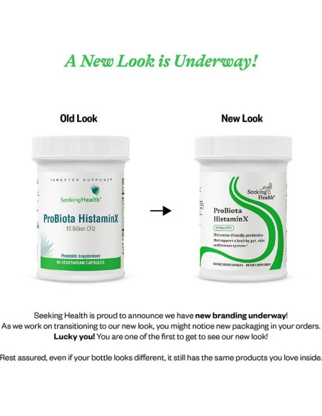 Suplemento Probiotico Seeking Health ProBiota HistaminX 60 Cápsulas Suplemento Probiotico Seeking Health ProBiota HistaminX 60 Cápsulas