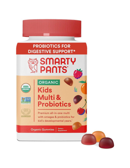 SmartyPants Multivitaminas Orgánicas para Hombres y Niños - 120 Gominolas SmartyPants Multivitaminas Orgánicas para Hombres y Niños - 120 Gominolas