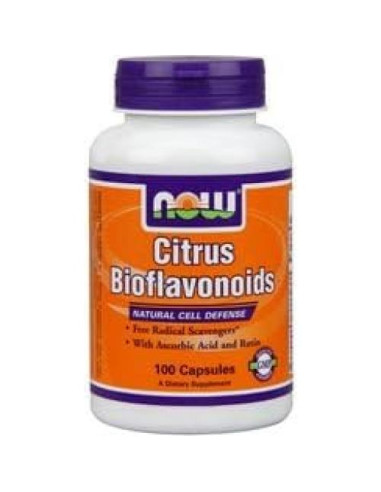 Bioflavonoides Cítricos Now Foods 100 Cápsulas 95g