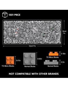 Kit de Manualidades TG BLOCKS Micro Ladrillo Star Wars 1501 Piezas 2