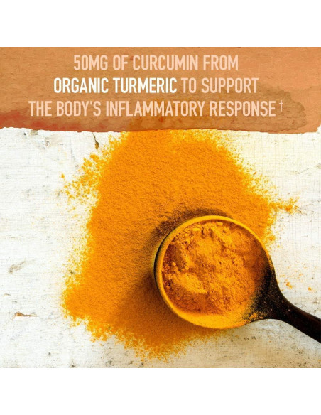 Garden of Life Polvo de Cúrcuma Orgánica 30 Porciones 50mg Garden of Life Polvo de Cúrcuma Orgánica 30 Porciones 50mg