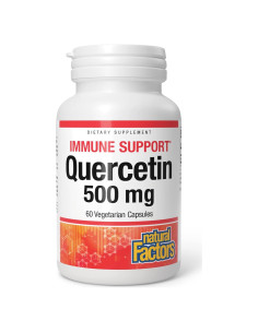 Quercetina 500 mg Factores Naturales - 60 Cápsulas Veganas