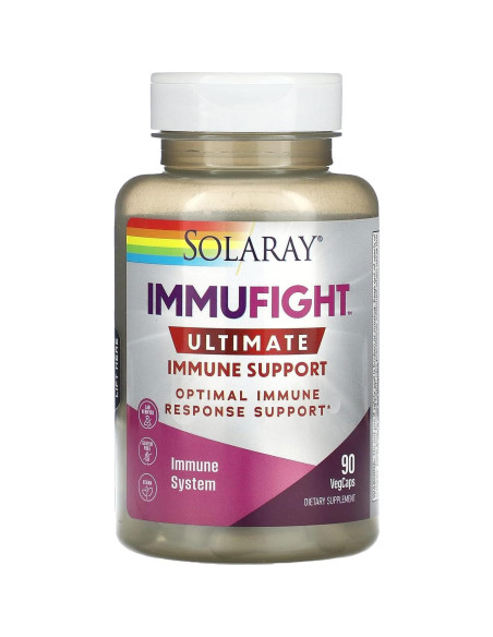 Solaray Immufight Soporte Inmunológico 90 VegCaps con Vitamina C y D Solaray Immufight Soporte Inmunológico 90 VegCaps con Vitamina C y D