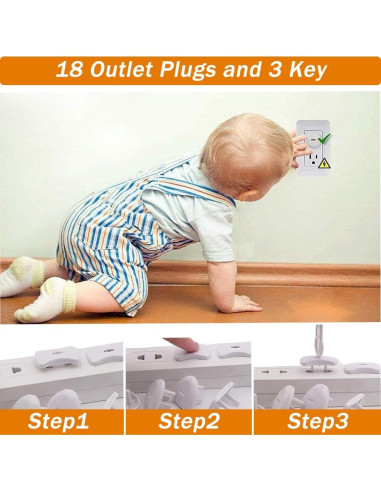 Kit de Seguridad para Bebés - 83 Paquetes Esenciales