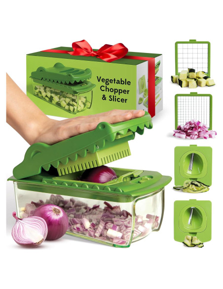 Picador de Verduras Fullstar x OTOTO Croc Chop 1.03 kg Picador de Verduras Fullstar x OTOTO Croc Chop 1.03 kg