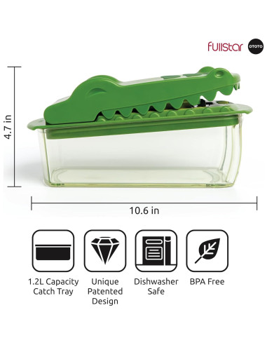 Picador de Verduras Fullstar x OTOTO Croc Chop 1.03 kg