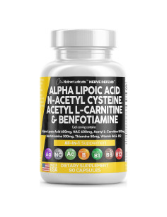 Suplemento Nerve Defend 90 Cápsulas Clean Nutraceuticals