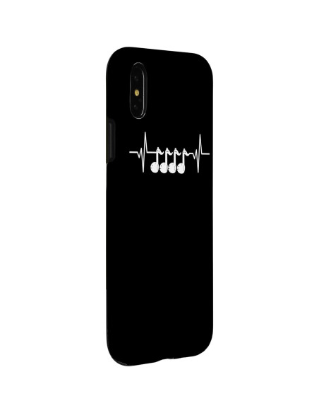 Funda para iPhone X/XS Otamatone EKG Protección Alta Funda para iPhone X/XS Otamatone EKG Protección Alta
