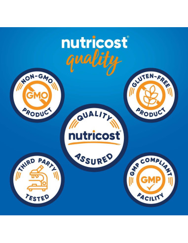 Vitamina B1 (Tiamina) 500mg Nutricost - 120 Cápsulas