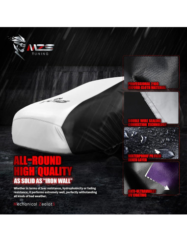 Cubierta SUV MZS XL Impermeable Ajuste Universal 533 cm