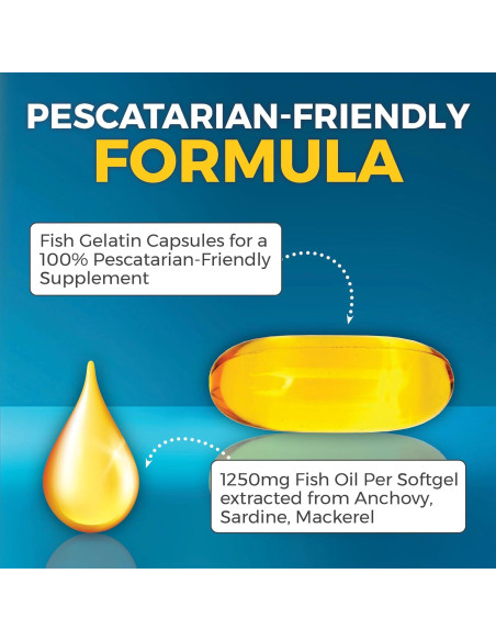 Suplemento Omega 3 Viva Naturals 2500 mg - 30 Cápsulas Blandas Suplemento Omega 3 Viva Naturals 2500 mg - 30 Cápsulas Blandas