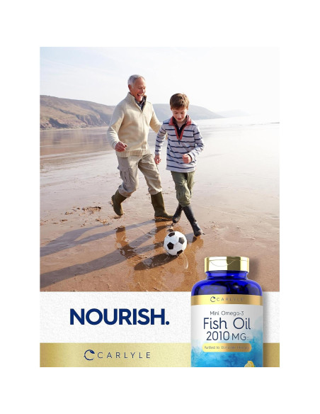 Cápsulas Blandas Omega-3 Carlyle Mini 2010 mg 200 Pastillas Cápsulas Blandas Omega-3 Carlyle Mini 2010 mg 200 Pastillas