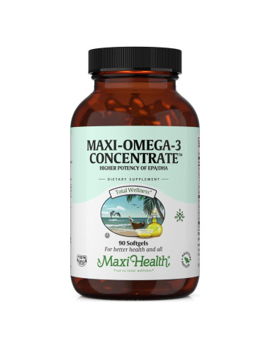 Suplemento Omega 3 Maxi Health - 90 Cápsulas Vegetarianas