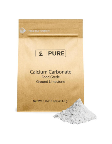 Carbonato de Calcio 0.45 kg Ingredientes Originales Puros