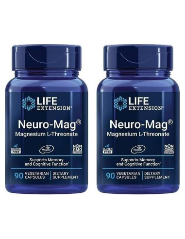 Life Extension Neuro-mag Magnesio L-treonato 90 Cápsulas