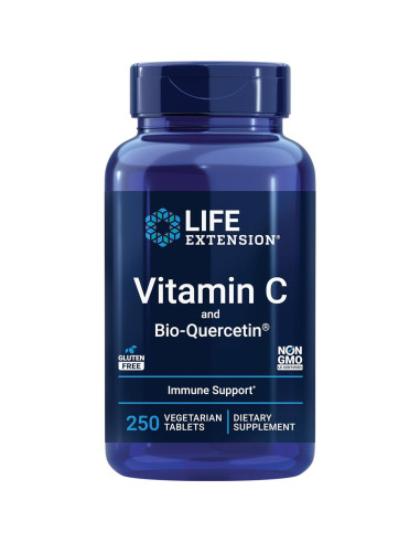 Suplemento Multivitamínico Life Extension con Vitamina C y Quercetina - 250 Tabletas