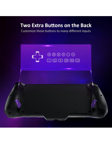 Controlador NexiGo Gripcon Gen 2 para Switch Nebulosa Cósmica