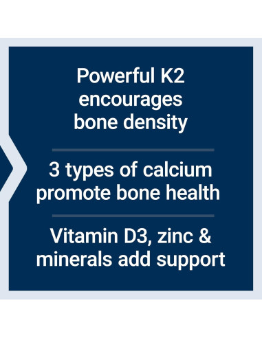 Suplemento de Calcio Bone Restore Elite Life Extension 120 Cápsulas