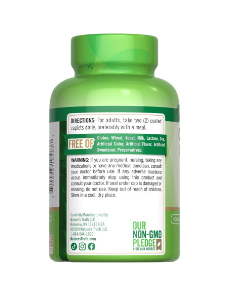 Calcio Citrato con Vitamina D3 Nature's Truth 100 Tabletas Calcio Citrato con Vitamina D3 Nature's Truth 100 Tabletas