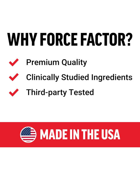 Suplemento de Hierro Force Factor 36mg 90 Cápsulas Veganas Suplemento de Hierro Force Factor 36mg 90 Cápsulas Veganas
