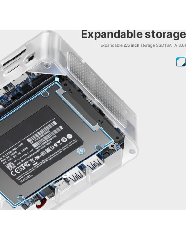Mini PC BOSGAME B95 Intel 12 Gen 16GB RAM 512GB SSD