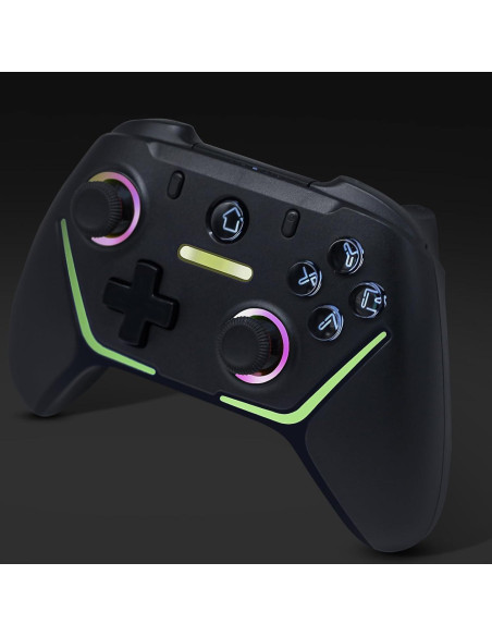 Controlador Inalámbrico Eagolloar con RGB y Paletas Ajustables Controlador Inalámbrico Eagolloar con RGB y Paletas Ajustables