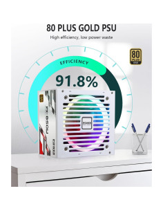 Fuente de Alimentación 850W POINWER Modular RGB 80 Plus Gold 2