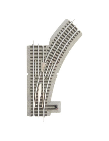 Interruptor Manual Lionel FasTrack O36 Mano Derecha 25,4 cm