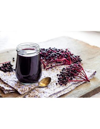 Saúcos Secos Orgánicos 0.45kg Real Wild Harvest - Sambucus Nigra