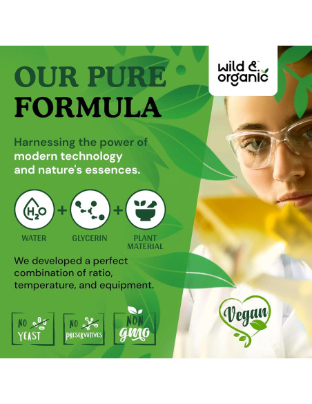 Extracto Líquido de Té Verde Orgánico Silvestre 118.3 ml - Antioxidante Vegano Extracto Líquido de Té Verde Orgánico Silvestre 118.3 ml - Antioxidante Vegano