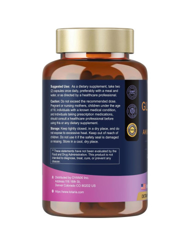 Suplemento Probiotico GLP-1 Totaria 120 Cápsulas 13 en 1