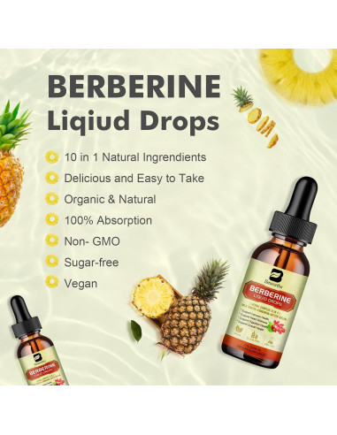 Suplemento de Berberina Líquido B BEWORTHS 59.15 ml - Canela de Ceilán