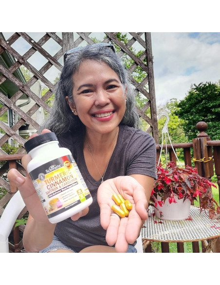 Suplemento de Cúrcuma BioSchwartz con Azafrán y Canela 60 Cápsulas Suplemento de Cúrcuma BioSchwartz con Azafrán y Canela 60 Cápsulas