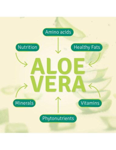 Jugo de Aloe Vera Orgánico Aloe Life 473 ml - Hoja Entera
