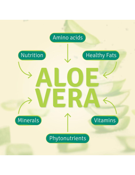 Jugo de Aloe Vera Orgánico Aloe Life 473 ml - Hoja Entera Jugo de Aloe Vera Orgánico Aloe Life 473 ml - Hoja Entera