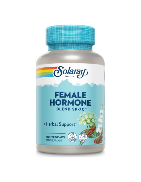 SOLARAY Mezcla de Hormonas Femeninas 180 VegCaps Herbal SOLARAY Mezcla de Hormonas Femeninas 180 VegCaps Herbal