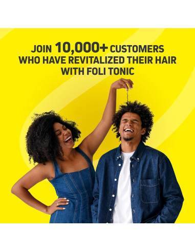 Suplemento para el Crecimiento del Cabello Foli Tonic 120 Cápsulas Veganas