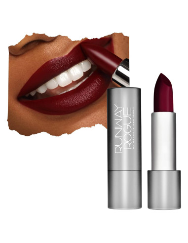 Labial Mate Hidratante Runway Rogue 90s Vibe Burdeos 1993