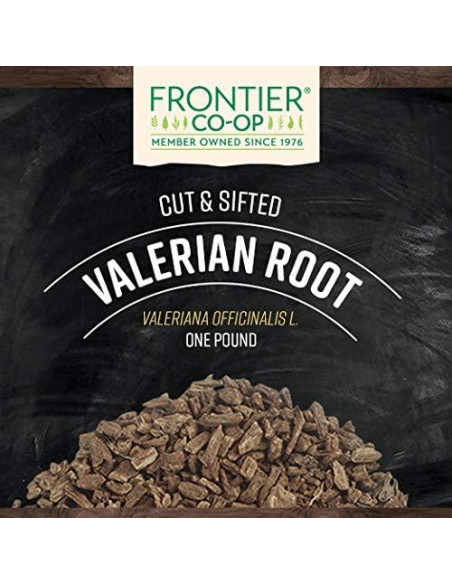 Raíz de Valeriana Orgánica Frontier Co-op 454g - Té y Suplementos Raíz de Valeriana Orgánica Frontier Co-op 454g - Té y Suplementos