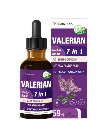 Gotas de Sueño Eubrition 60ml - Valeriana, Manzanilla, Lavanda Gotas de Sueño Eubrition 60ml - Valeriana, Manzanilla, Lavanda