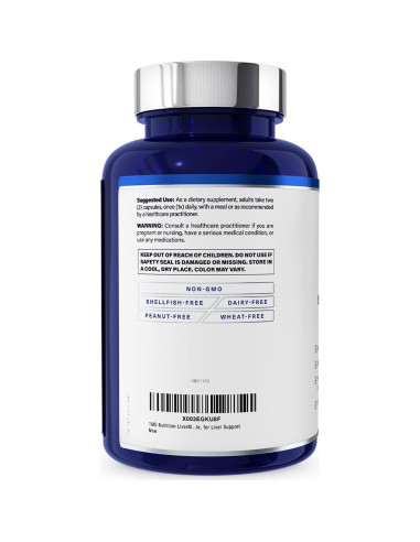 Suplemento Hepático 1MD Nutrition LiverMD - 60 Cápsulas