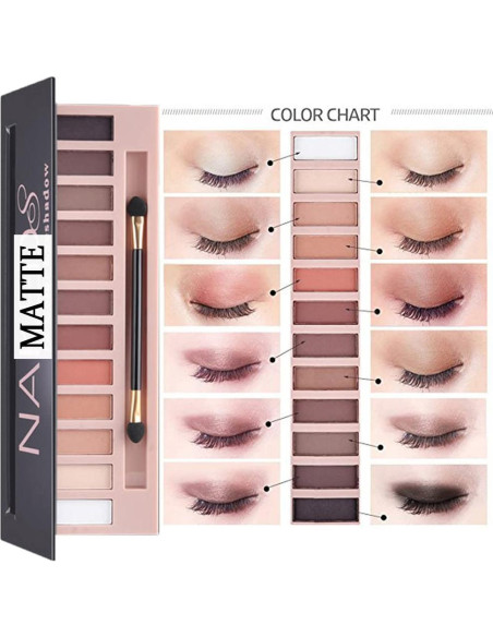 Kit de Maquillaje Todo en Uno BAISEN DIARY 12 Colores Kit de Maquillaje Todo en Uno BAISEN DIARY 12 Colores