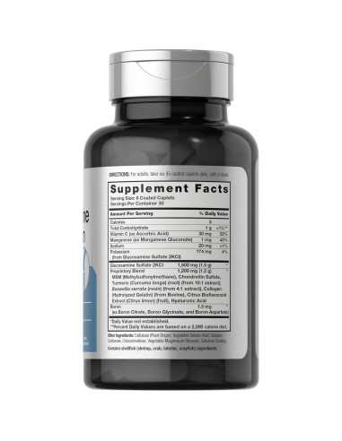 Suplemento Glucosamina Condroitina Horbaach 180 Tabletas
