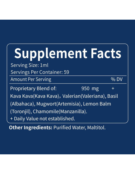 Extracto de Kava Kava 60ml - Suplemento Calmante Natural Extracto de Kava Kava 60ml - Suplemento Calmante Natural
