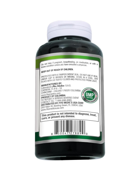 Suplemento Herbal Cohosh Negro FITO MEDIC'S 12000 mg 300 Cápsulas Suplemento Herbal Cohosh Negro FITO MEDIC'S 12000 mg 300 Cápsulas