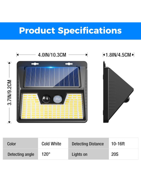 Luces Solares Peasur 12 Paquetes 140 LEDs Impermeables Luces Solares Peasur 12 Paquetes 140 LEDs Impermeables