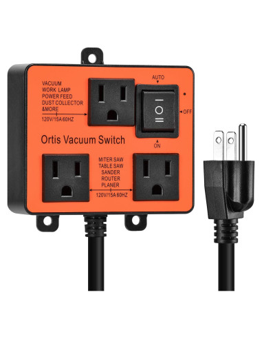 Interruptor de Vacío Ortis 1875W con Retraso Automático