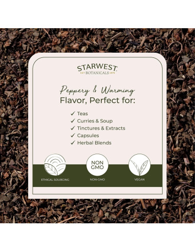 Albahaca Sagrada Tulsi Orgánica Starwest Botanicals 113 g